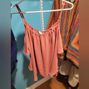 Off the shoulder top